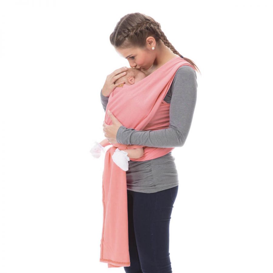 Baby Sling 100 Cotton Baby Carrier Kangaroo 0 36 Months Pink Sensory Therapy Haus