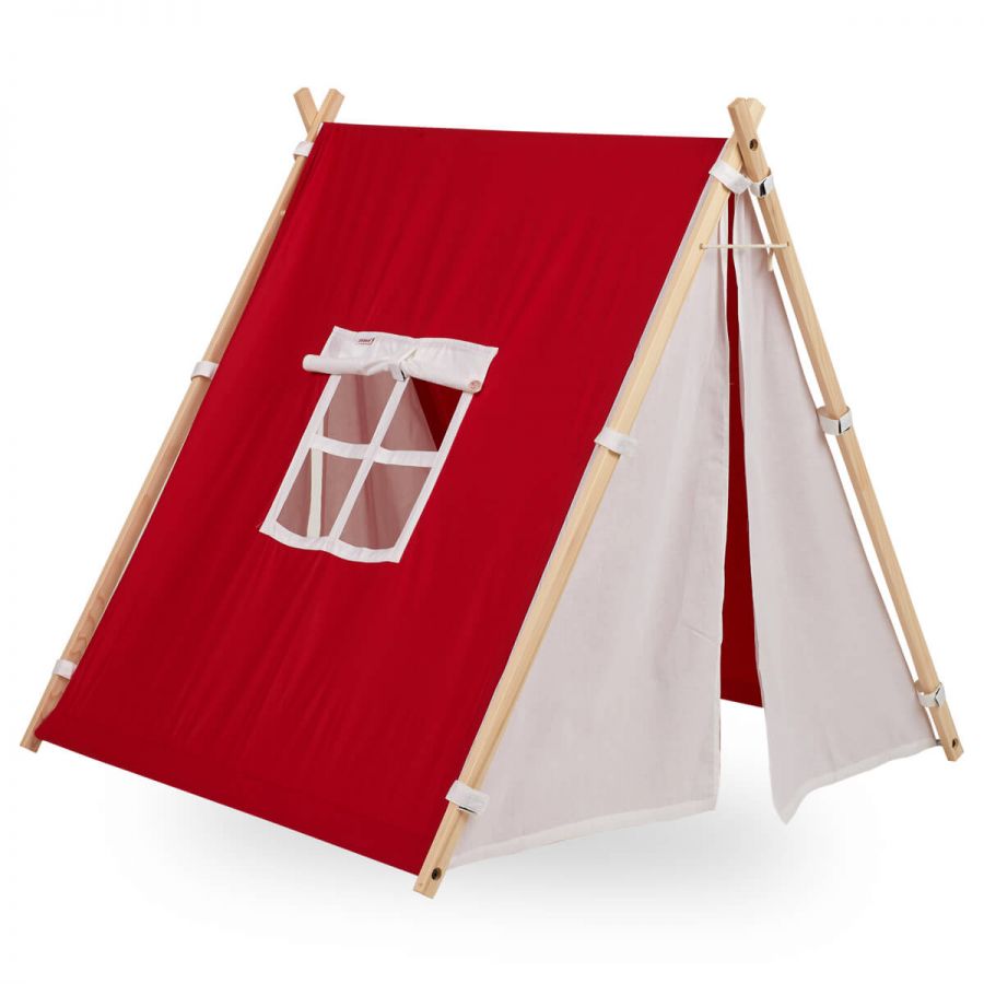 Wooden Children's Play Tent - Playhouse