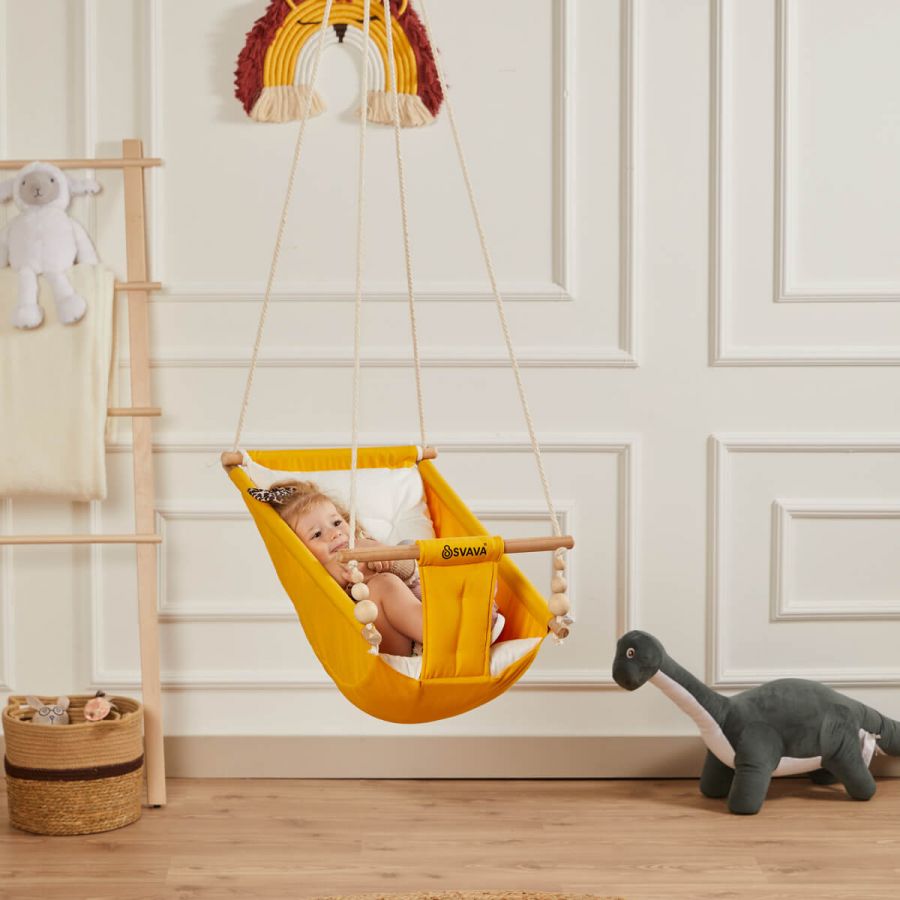 Dream Wooden Baby Hammock Swing - Home Type Ceiling Swing