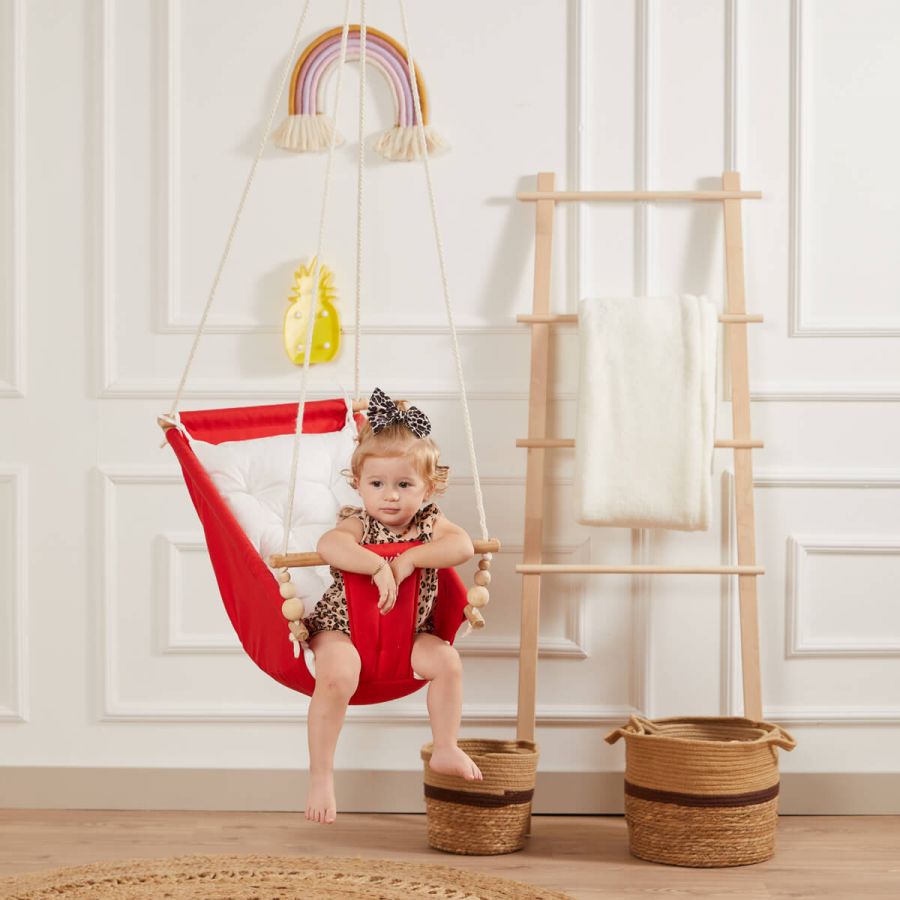 Dream Wooden Baby Hammock Swing - Home Type Ceiling Swing