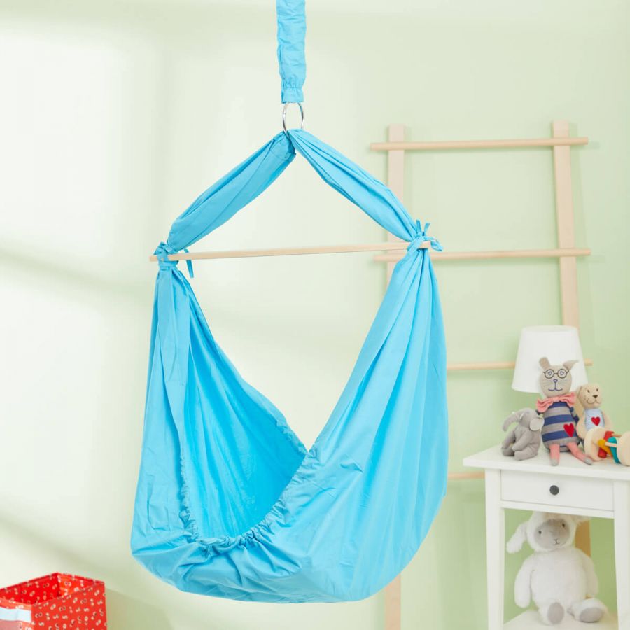 Spring Baby Hammock Cradle - Ceiling Hanging Swing