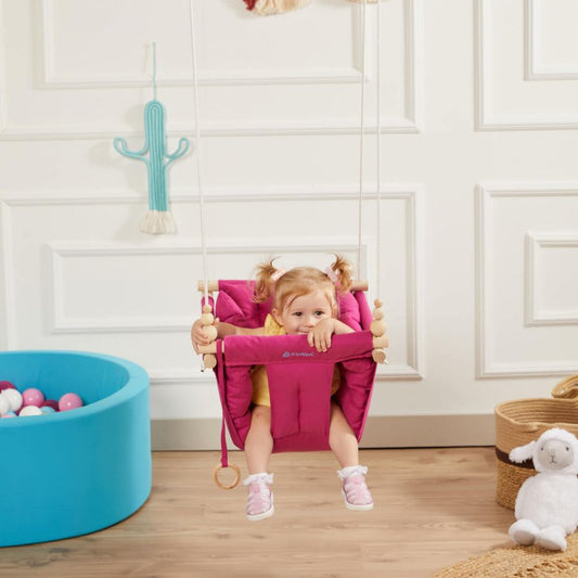 Wooden Baby Swing, Ceiling Hanging Swing