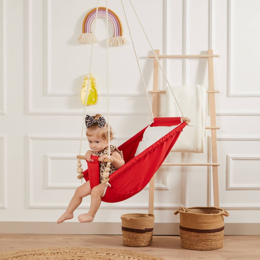 Dream Wooden Baby Hammock Swing - Home Type Ceiling Swing