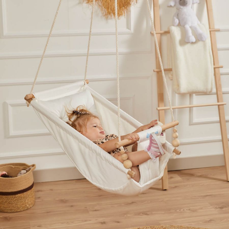 Dream Wooden Baby Hammock Swing - Home Type Ceiling Swing